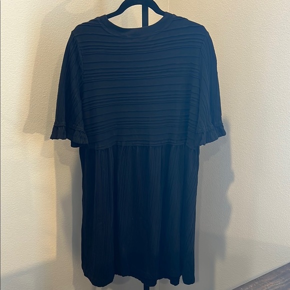 Terra & Sky Black Ribbed dress - Picture 3 of 3